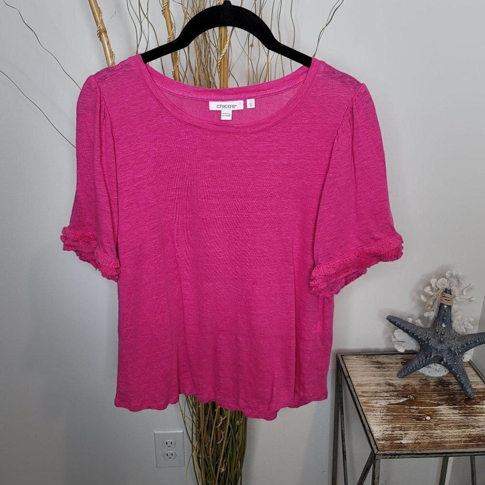 Chico's Blouse Womens 1 (Medium)